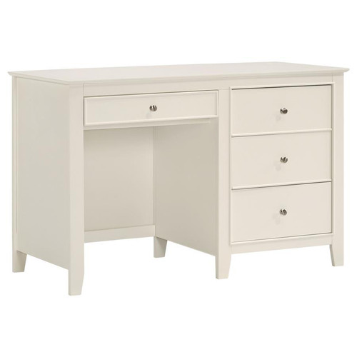 Selena 3-Drawer Computer Desk Storage Buttermilk