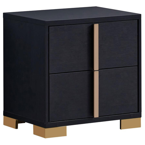 Marceline Nightstand Black