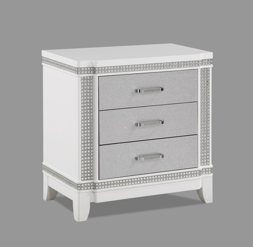 Ariane Nightstand White