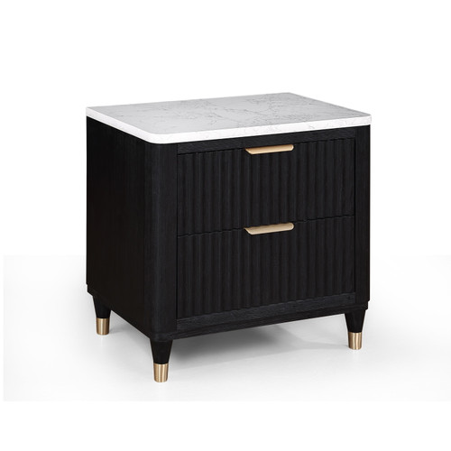 Kara Nightstand Black