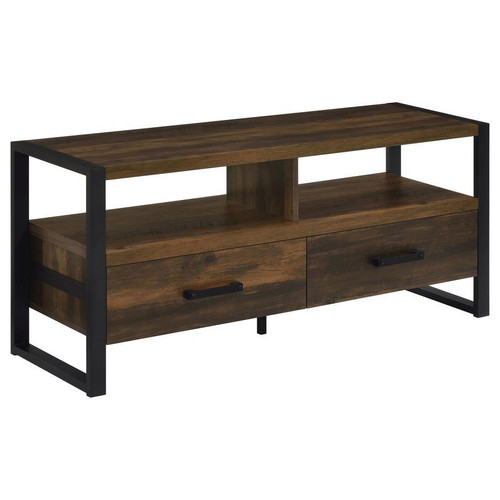 James TV Stand Dark Brown