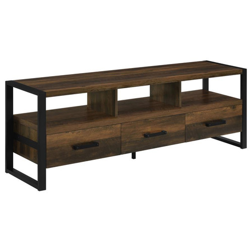 James 60" TV Stand Dark Pine