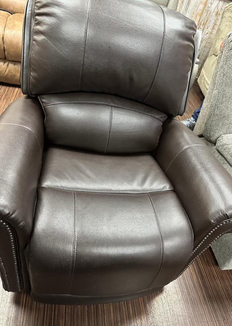 Power Recliner with headrest & Lumbar Power Custom Leather 50% OFF Sale ! TEXT Cynthia 832 212-8792