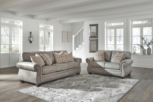 Olsberg Steel Sofa & Loveseat
