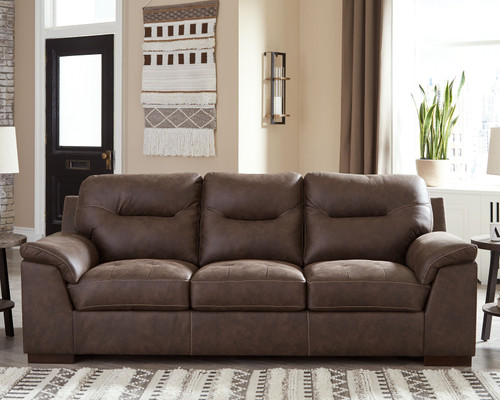 Maderla Walnut 2 Pc. Sofa, Loveseat