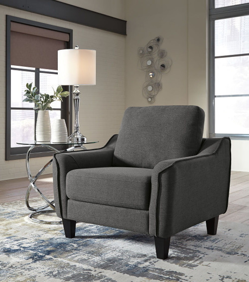 Jarreau Gray 2 Pc. Queen Sofa Sleeper, Chair