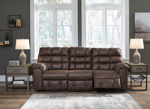 Derwin Nut 3 Pc. Reclining Sofa, Loveseat, Glider Recliner