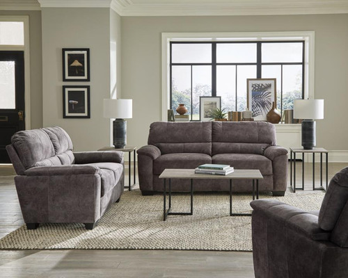 Hartsook Sofa 3 Piece Set Charcoal Gray