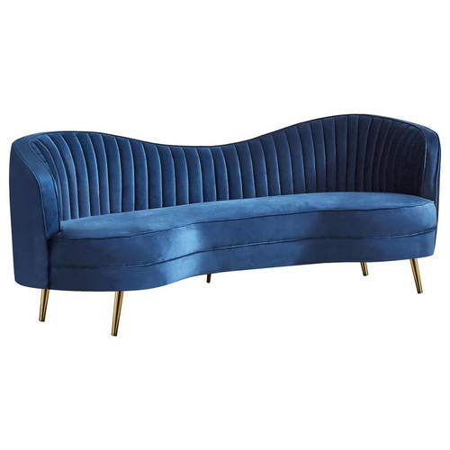 Sophia 3 Piece Living Room Set Blue