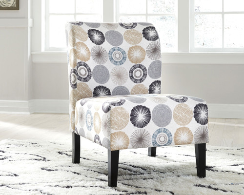 Triptis Gray/Tan Accent Chair