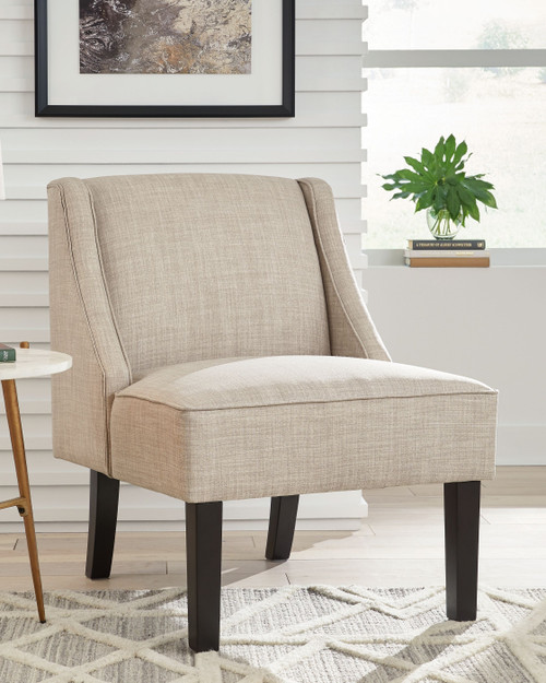 Janesley Beige Accent Chair