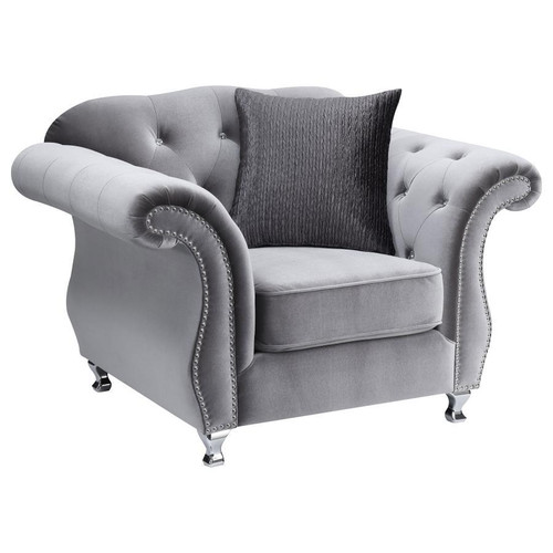 Frostine Arm Chair Pearl Silver