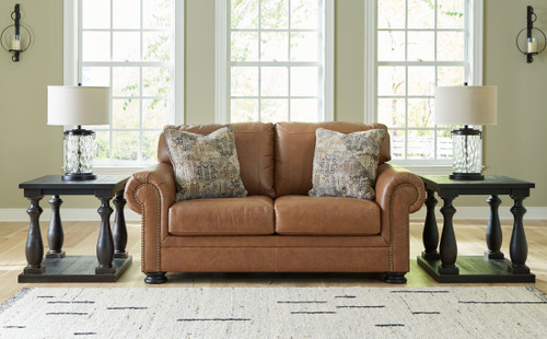 Carianna Caramel Loveseat