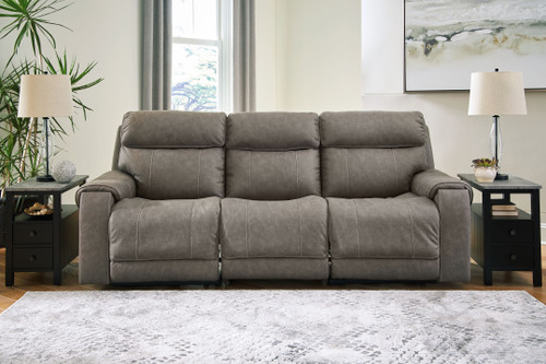 Starbot Fossil Power Reclining Sofa 3 Pc Sectional
