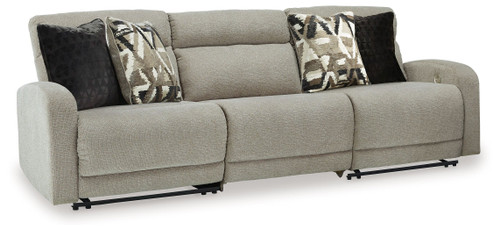 Colleyville Stone 3-Piece Power Reclining Sectional