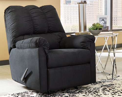 Darcy Black Rocker Recliner