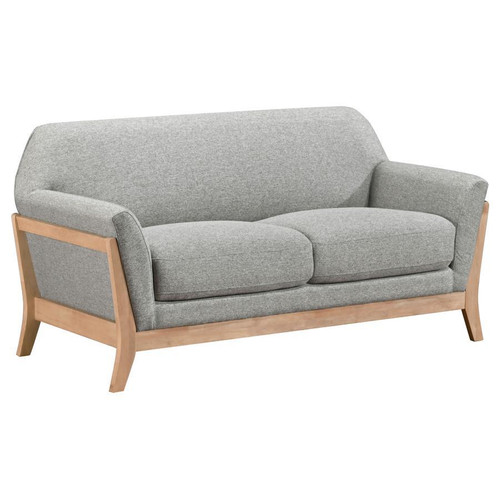 Vaughn - Loveseat Seat & Back Cushion, Box 1 of 2 - Gray
