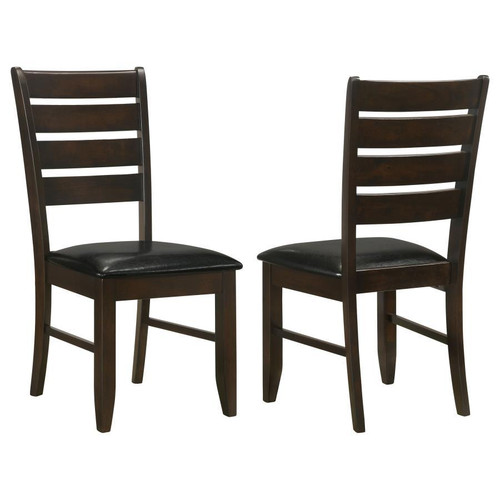 Dalila - Wood Dining Side Chair (Set of 2) - Cappuccino