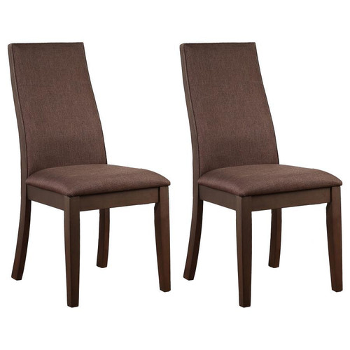 Spring Creek - Upholstered Dining Chair (Set of 2) - Chocolate