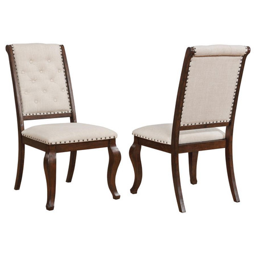 Brockway - Upholstered Dining Chair (Set of 2) - Barley Java