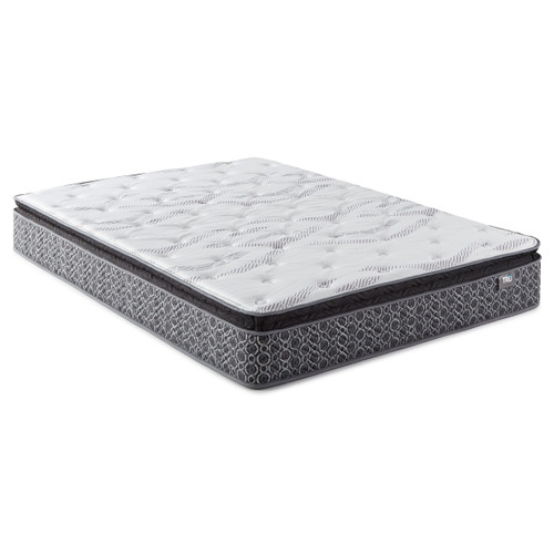 Hayes - Full Pillow Top Memory Foam Hybrid Mattress - White