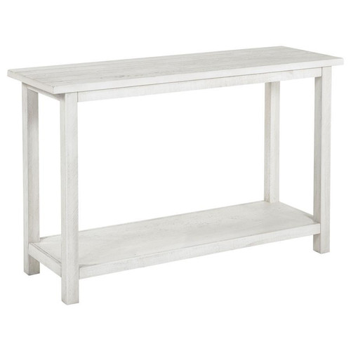 Payne - Wood Entryway Sofa Console Table - White