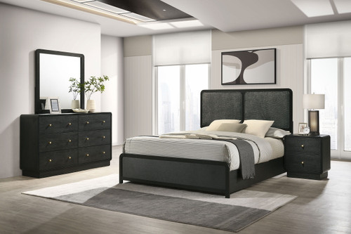 Cavelle - 4 Piece Queen Bedroom Set - Black