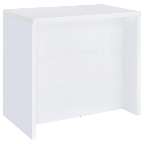 Topanga - Engineered Wood Freestanding Home Bar - White