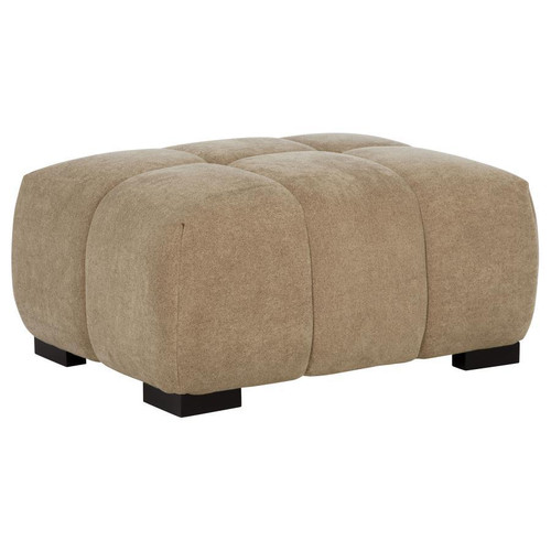 Octavia - Upholstered Rectangular Ottoman - Camel