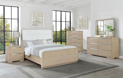 Ladera - 5 Piece California King Bedroom Set - Light Elm