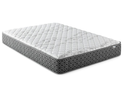 Hayes - California King Firm Tight Top Hybrid Mattress - White