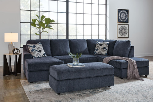 Cobalt Sofa Chaise Sectional: Sectional - $1399 Ottoman - $349