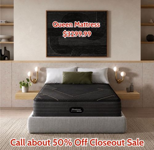 Queen Beautyrest Black KX - Class Firm - Tight Top - Was $3299.99 - $50% off Now $1649.99