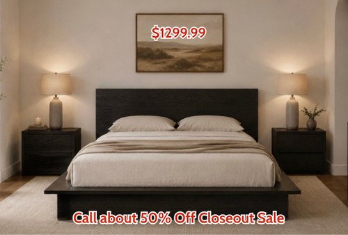 Londer Platform Bed - Was $1199.99 - Now 50% off $599 #B768