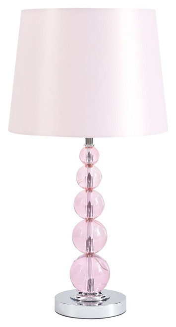 Letty Pink Crystal Table Lamp (1/CN)