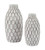 Dionna White Vase Set