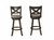 Kipper Swivel Bar Stool- Grey Finish