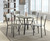 Blake 5 PK Round Dining Table & Chair