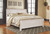 Willowton Whitewash 8 Pc. Dresser, Mirror, Chest, California King Panel Bed & 2 Nightstands