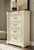 Bolanburg Two-tone 6 Pc. Dresser, Mirror, Chest & King Panel Bed