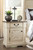 Bolanburg Two-tone 8 Pc. Dresser, Mirror, Chest, King Louvered Bed & 2 Nightstands