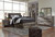 Derekson Multi Gray 9 Pc. Dresser, Mirror, Queen Panel Storage Bed & 2 Nightstands