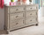 Lettner Light Gray Dresser & Mirror