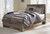 Derekson Multi Gray 7 Pc. Dresser, Mirror, Full Panel Bed & 2 Nightstands