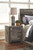 Derekson Multi Gray Full Panel Headboard with Bolt on Bed Frame, Dresser, Mirror, Chest & Nightstand
