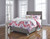 Coralayne Silver Full Upholstered Panel Bed