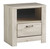 Bellaby Whitewash One Drawer Night Stand