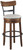 Valebeck Brown Tall Upholstered Swivel Barstool(1/CN)