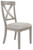 Parellen Gray Dining Upholstered Side Chair