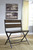 Kavara Medium Brown 6 Pc. Rectangular Counter Table, 4 Barstools & Double Barstool